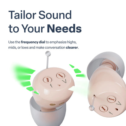 Rechargeable OTC In-Ear Hearing Aids: Discreet Sound Amplification
