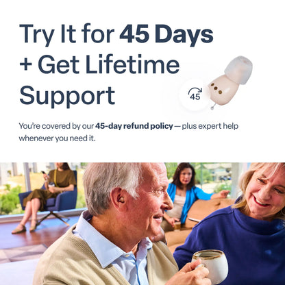 Rechargeable OTC In-Ear Hearing Aids: Discreet Sound Amplification