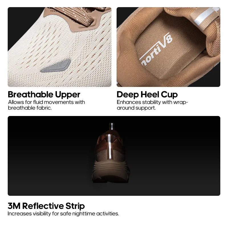 Shock-Absorbing Breathable Gym Shoes