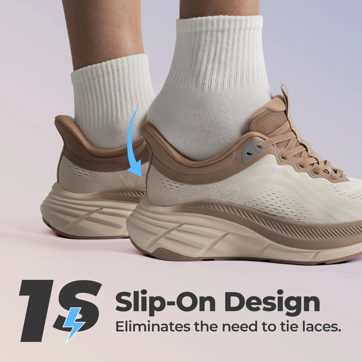 Shock-Absorbing Breathable Gym Shoes