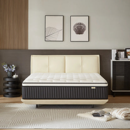 Zoned-Support Hybrid Mattress – Cooling Gel Memory Foam & Pressure Relief