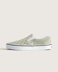 Checkerboard Soft Sage Green