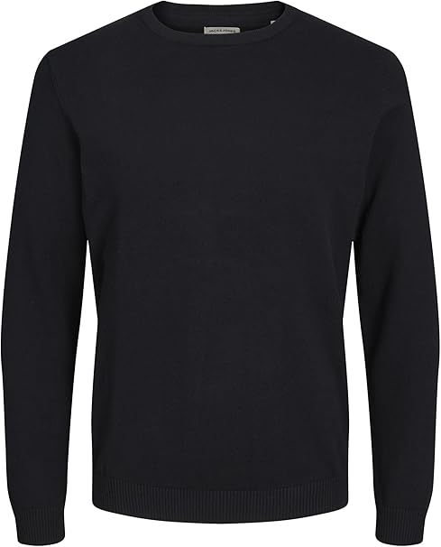 Mens Basic Knit Crew Neck Slim Fit Cotton